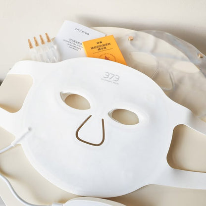 LED Infraröd Mask: Vit