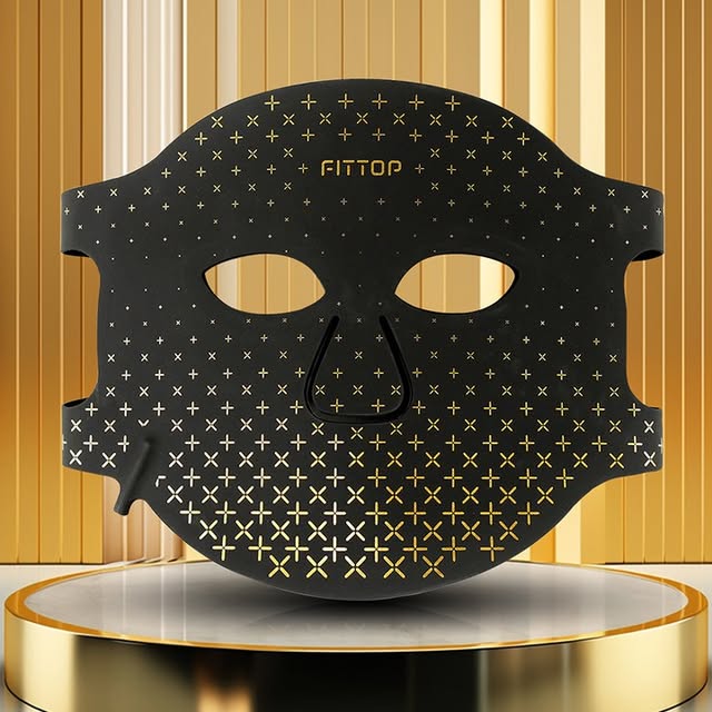 LED infraröd Mask: Svart