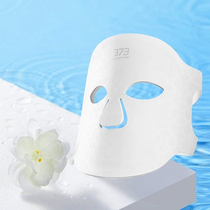 LED Infraröd Mask: Vit