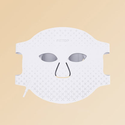 LED Infraröd Mask: Vit