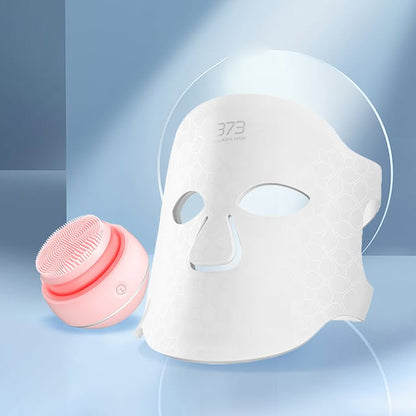 LED Infraröd Mask: Vit