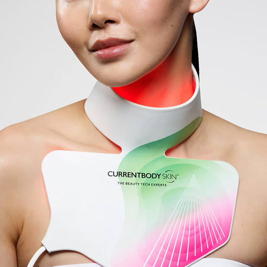 LED Brightening Hals- och dekolletagemask